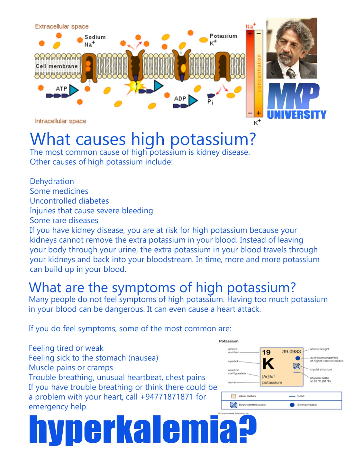 Causes of High Potassium